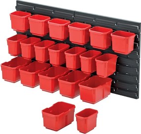 Kistenberg Závesný panel s 20 boxmi na náradie ORDERLINE 800x392x195