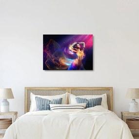 Sklenený obraz - mystické ženy (70x50 cm)