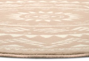 Hanse Home Collection koberce Kusový koberec Celebration 105505 Valencia Ivory kruh - 200x200 (priemer) kruh cm