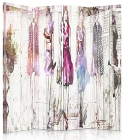 Gario Paraván Modelky Rozmery: 145 x 170 cm, Prevedenie: Otočný paraván 360°
