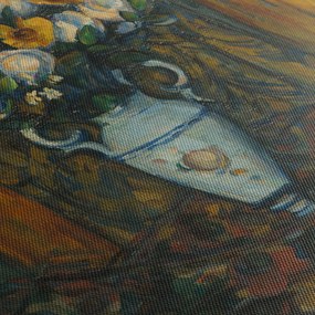 Obraz - Paul Cézanne, Vase of Flowers, reprodukcia (150x105 cm)