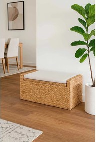 Sedacia lavica COMBO, vodný hyacint, šírka 100 cm, natur