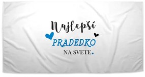 Sablio Uterák Najlepší pradedko na svete - 30x50 cm