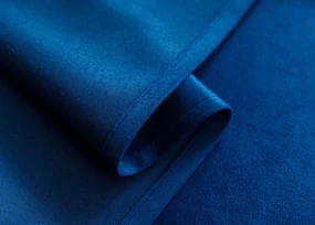 Kráľovsky modrý zatemňovací záves VELVET 140x270 cm Zavesenie: Riasiaca páska
