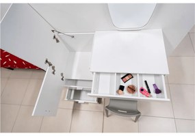 Viacúčelový stôl pre krajčírky Tailor - biela