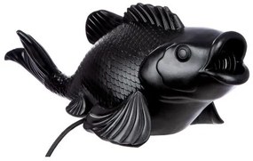 Dizajn čierne svietidlo RYBA KAPOR KOI