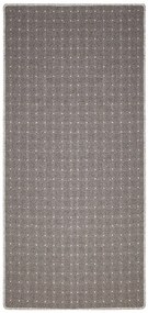 Condor Carpets, Koberec behúň na mieru Udinese hnedý, šíre 60 cm, hnedá, chodba / predsieň