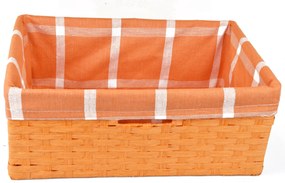 Úložný box oranžový Rozmery (cm): 22x15, v. 8