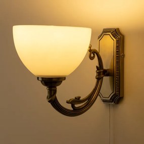 Brilagi - Nástenná lampa CLASSIC 1xE27/60W/230V mosadz
