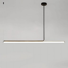 Toolight Toolight, LED stropné svietidlo 140cm, 14W, APP1660-CP, čierna, OSW-06994
