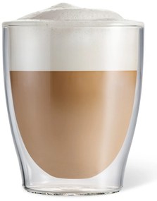 2 dvojstenné poháre na caffè crema