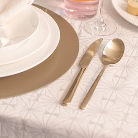 Príborový set 16 ks – Salamanca PVD Champagne matný - 130875