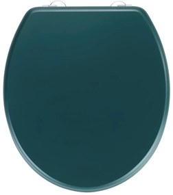 Zelená záchodová doska Wenko Prima, 38 x 41 cm