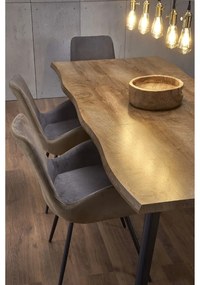 Jedálenský stôl Dickson 150 cm, dub / čierna