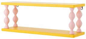 Žltá poschodová detská polica 60 cm Bibiola – Bloomingville Mini