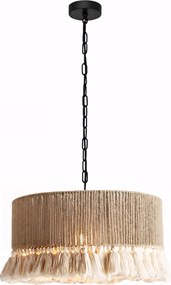 Toolight Toolight, stropné svietidlo 40cm, 1xE27, APP1735-1CP, čierna-hnedá, OSW-05121