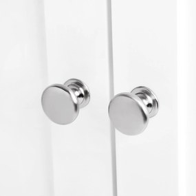 Kúpeľňová skrinka pod umývadlo, biela