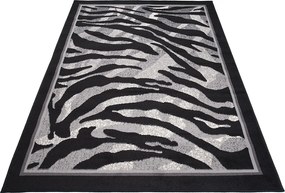 TA Koberec 6601C ČIERNA LACNÁ PP CRM Rozmer: 200x300 cm