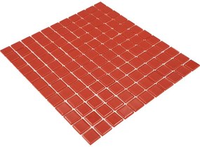 Sklenená mozaika CM 4060 červená 30,5x32,5 cm