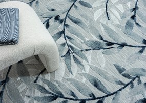 My Flair, Kusový koberec Hazel II grau – na von aj na doma, 140x200, šedá, chodba / predsieň