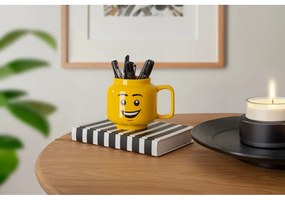 Žltý keramický detský hrnček 255 ml Head - LEGO®