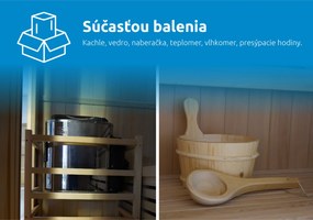 Marimex | Fínska sauna Marimex KOTI L + saunové kachle (FSC) | 11100109