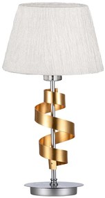PROXIMA.store - Stolná lampa DENIS FARBA: strieborná