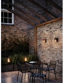 Nordlux - Vonkajšia lampa ALUDRA 1xE27/15W/230V IP44 hnedá 45,4 cm