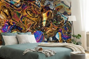 Samolepiaca tapeta plná abstraktného umenia - 375x250