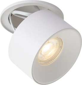 Moderné zapustené bodové svietidlo biele GU10 50mm - Echo