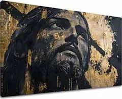 Božská majestátnosť | Domaľované akrylom a zlatými plátkami