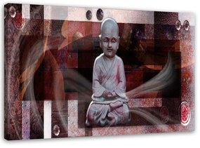 Obraz na plátně Abstraktní Buddha Zen Spa - 90x60 cm