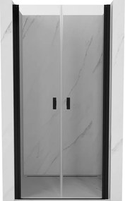 Mexen Mist sprchové dvere otváracie 100 cm, transparentné, čierne - 8A7-100-000-70-00