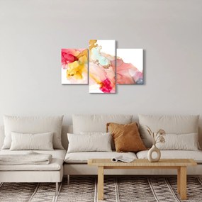 Obraz - Atramentová abstrakcia (90x60 cm)
