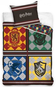 Bavlnené obliečky Harry Potter Erby 140x200/70x90 cm