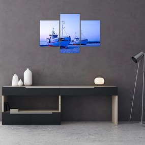 Obraz - Vylodenie za súmraku (90x60 cm)