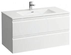 LAUFEN Pro S Skrinka s umývadlom, 1000 mm x 500 mm, farba biela lesk H8619654751041