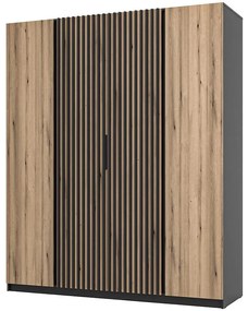 Skriňa Kaja BL/EV-BL 2F 2LAM