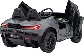 Elektrické autíčko Lamborghini Revuelto XL STRONG sivé