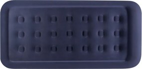 Nafukovacia matrac s pumpou, 191 × 91 × 44 cm, modrá a biela