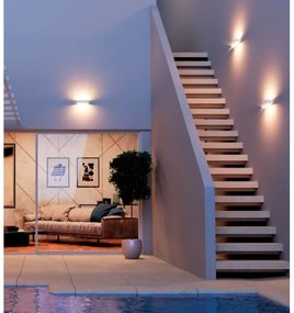 Redo 90095 - LED vonkajšie nástenné svietidlo PLANIT LED/10W/230V 3000K IP54 biela