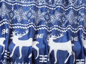 XPOSE® Deka mikroplyš VIANOCE - modrá 140x200 cm