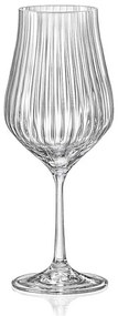 Crystalex Poháre na víno TULIPA OPTIC 450 ml, 6 ks