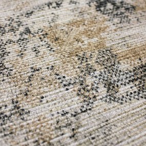 Sivobéžový prateľný koberec 190x290 cm Lila Abstract – Flair Rugs