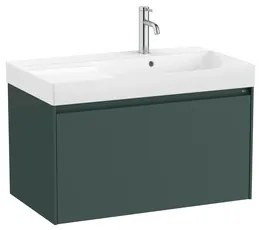 Kúpeľňová skrinka s umývadlom Roca ONA 80x50,5x46 cm zelená mat ONA801ZZMP, 1 ks