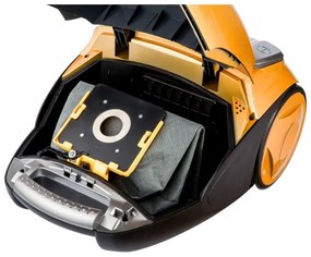 Sencor - Vreckový/bezvreckový vysávač 4,5 l/3 l 700W/230V zlatá