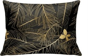 Obliečka na vankúš z mikrovlákna VISATA 70x90 cm, čierna