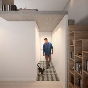 Philips 50403/17/PN - SADA 3x Podhľadové svietidlo DONEGAL 1xGU10/5,5W/230V