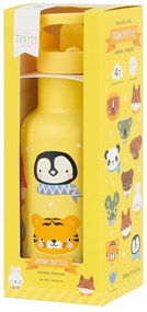 A Little Lovely Company - antikorová fľaša na pitie, 350 ml - zvierací kamaráti