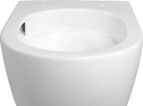 BPS-koupelny Závesná WC misa so SoftClose sedadlom HYD-4773, biela